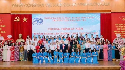 Chương trình kỷ niệm 30 năm thành lập Trường THPT Thái Nguyên hướng tới kỷ niệm 60 năm ngày truyền thống Trường Đại học Sư phạm - Đại học Thái Nguyên (31/10/1966 - 31/10/2026)