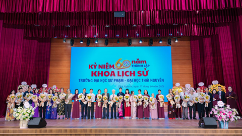 Gặp mặt kỷ niệm 60 năm thành lập Khoa Lịch sử hướng tới kỷ niệm 60 năm ngày truyền thống Trường Đại học Sư phạm - Đại học Thái Nguyên (31/10/1966-31/10/2026)