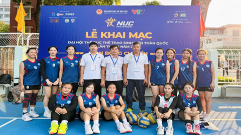 Bản lĩnh nữ sinh TNUE: Chiến thắng kịch tính 2-1 trước Phenikaa tại Đại hội Thể thao sinh viên toàn quốc 2026
