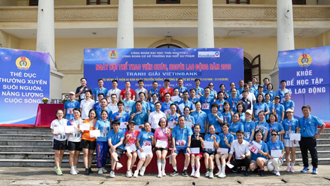 Khí thế mới - Năng lượng mới tại Ngày hội Thể thao viên chức, người lao động Trường Đại học Sư phạm – Đại học Thái Nguyên năm 2026 Chào mừng 60 năm Ngày truyền thống Trường ĐHSP - ĐHTN